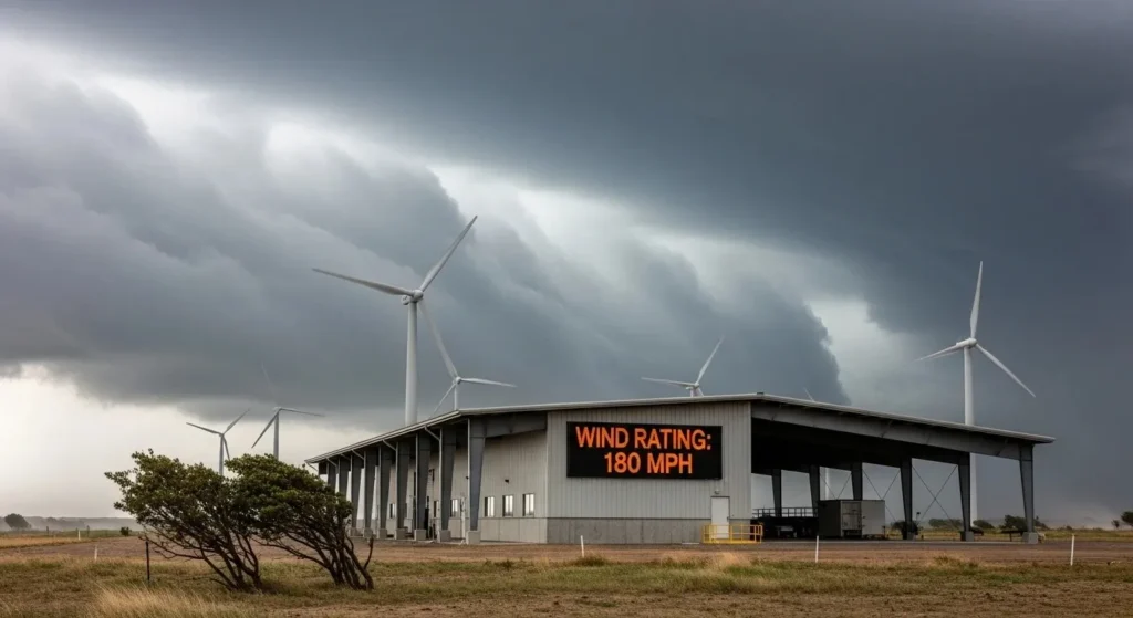 metal building storm resistance