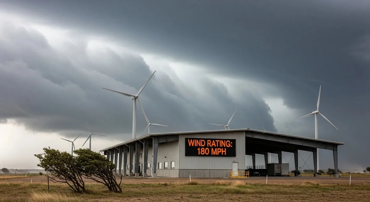 metal building storm resistance